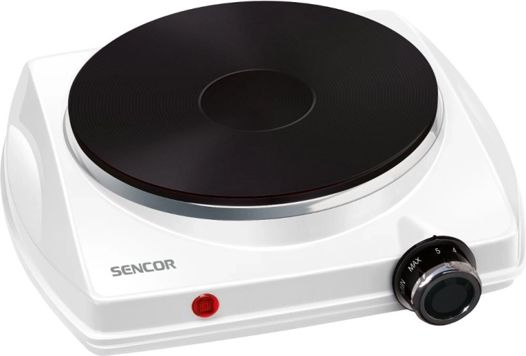 Sencor elektrický jednoplotýnkový vařič SCP 1503WH-EUE4