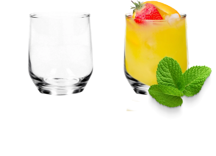 Sada sklenic 205 ml z čirého skla, 6 ks