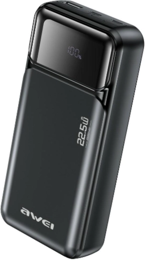 Powerbanka AWEI 20000 mAh 22,5 W PD se 2 USB-C