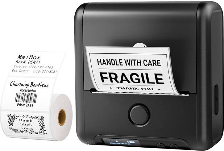 Přenosná štítková tiskárna Phomemo M200 černá