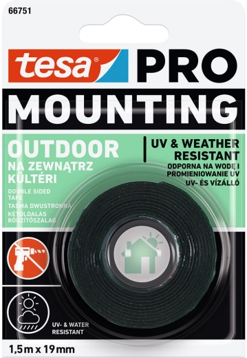 Montážní páska do exteriéru 19 mm × 1,5 m Tesa