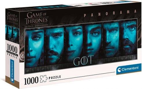 Puzzle 1000 Panorama Hra o trůny