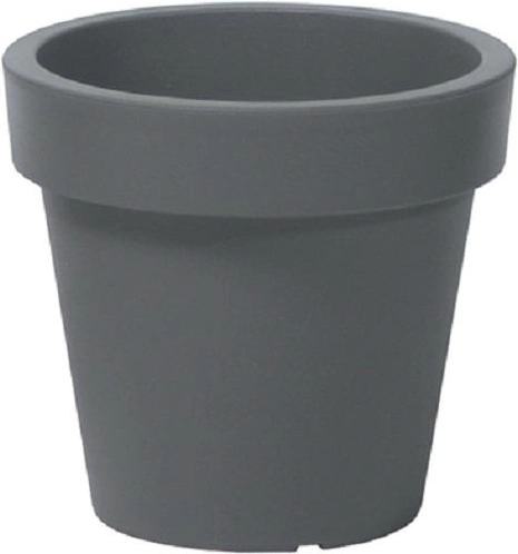 Květináč Lexo Round – šedý kámen, průměr 1000 mm