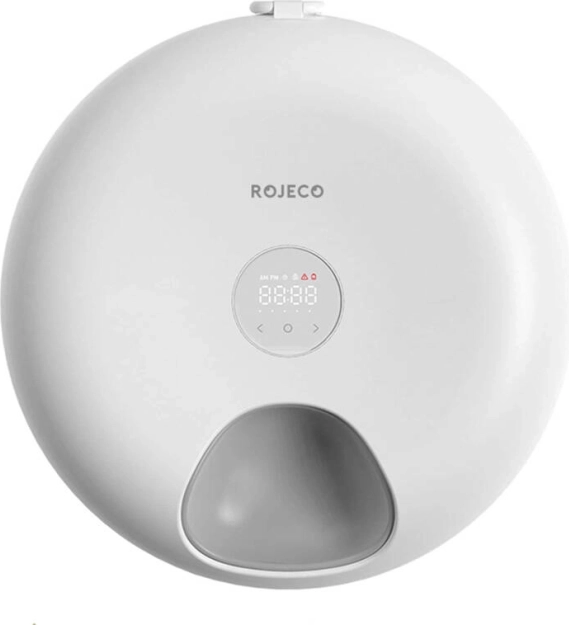 Automatické krmítko pro mazlíčky ROJECO se 6 přihrádkami (3600 mAh)