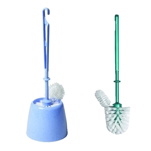 Toaletní kartáč malý EKONEX s bílým stojanem