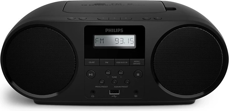 Přenosný boombox s CD, FM a Bluetooth