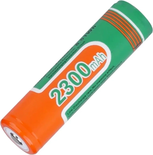 Superfire dobíjecí baterie Li-Ion 18650 2300 mAh s ochranou PCB