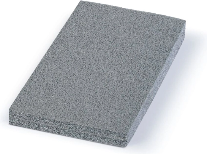 Pěnová vložka do kufru na nářadí 28,5 × 15,5 × 2 cm, šedá