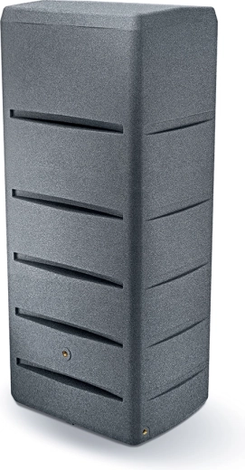 Sud na dešťovou vodu Tower 260 l, granitově šedý