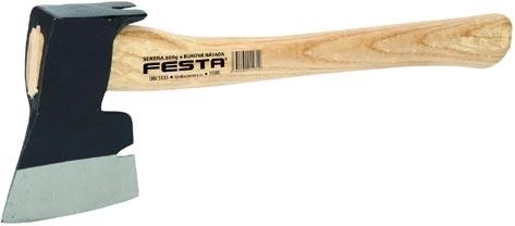 Tesařská sekera 700 g s jasanovou násadou FESTA