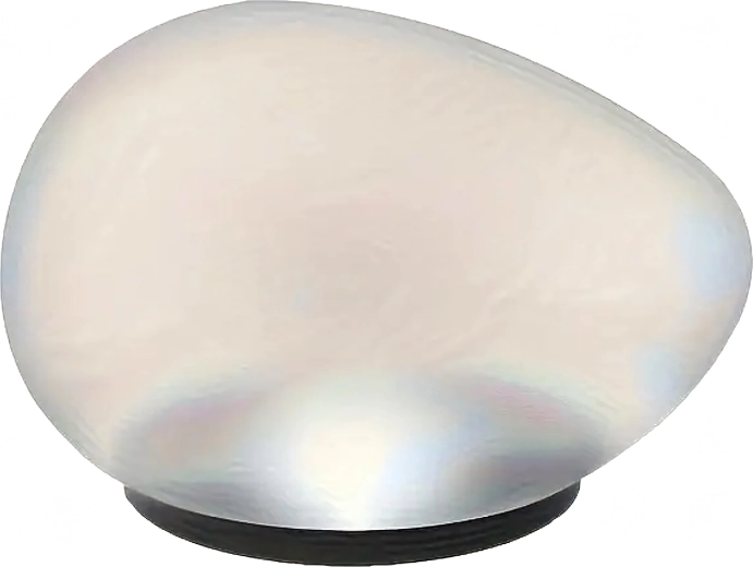 Solární LED zahradní lampa kámen 16 cm