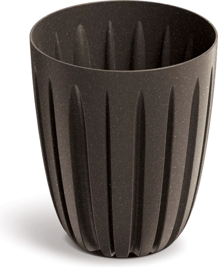 Květináč Wario Eco Wood 23,6 cm – kávový odstín
