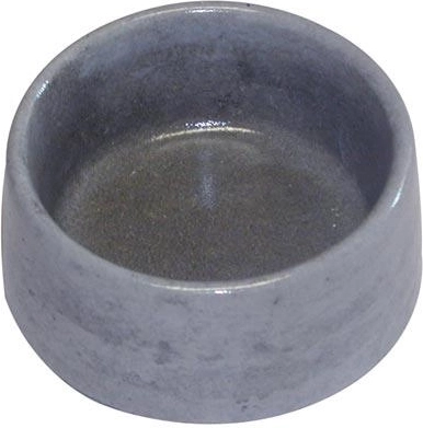 Miska pro hlodavce z betonu, kulatá, vyšší 154 × 67 mm