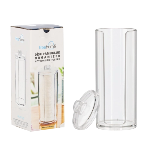 Dóza na kosmetické tamponky 18 × 7 cm