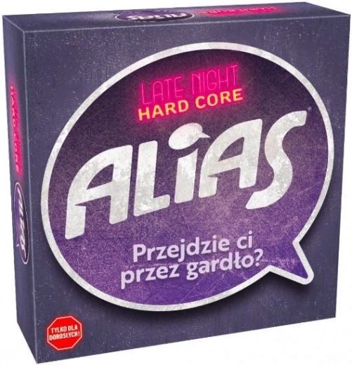 Společenská hra Late Night Alias Hard Core pro dospělé