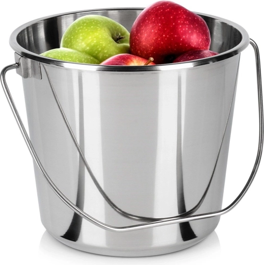 Nerezové potravinářské vědro 5 l