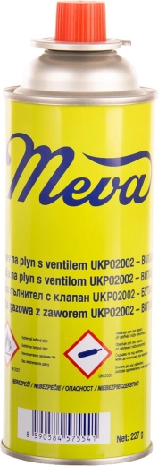 Plynová kartuše Meva 227 g s ventilem