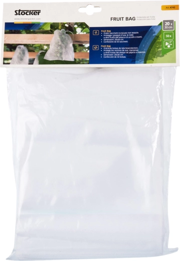 Ochranné sáčky na ovoce 20 × 30 cm, 50 ks STOCKER