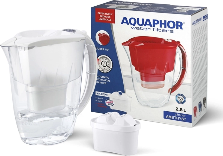 Maxfor Amethyst filtrační džbánek 2,8 l s vložkou B100-25, bílý