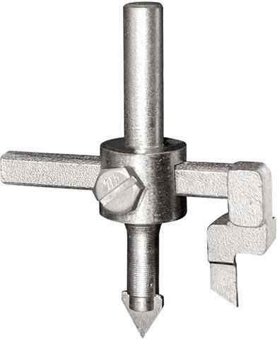 Vykružovák otvorů na dlažbu 20–95 mm s karbidovým ostřím