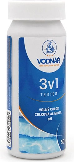 Tester 3 v 1 VODNÁŘ – 50 ks