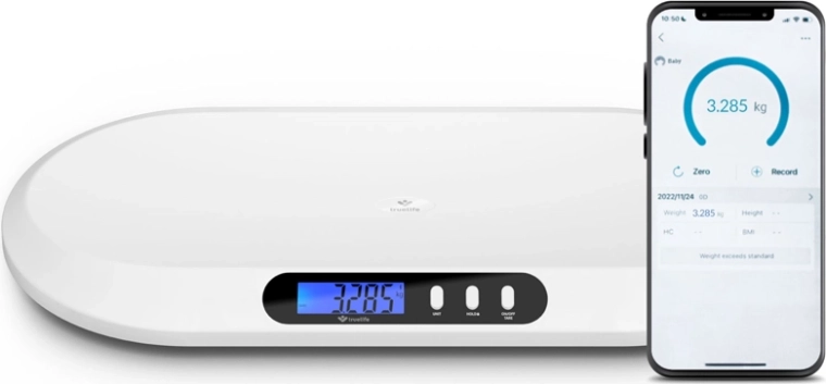 Digitální kojenecká váha TRUELIFE BabyScale B5 BT s Bluetooth