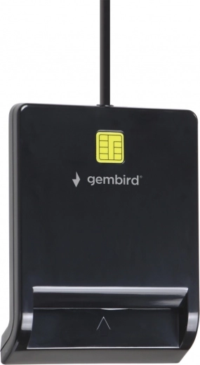 Univerzální USB čtečka SmartCard karet, černá