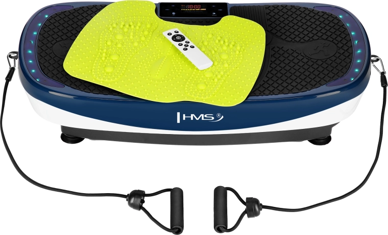 Vibrační plošina HMS SVP13 s dvojitým motorem a LED podsvícením