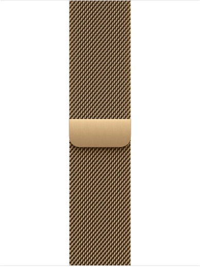 Mediánský tah ve světle zlaté barvě pro pouzdro 40 mm