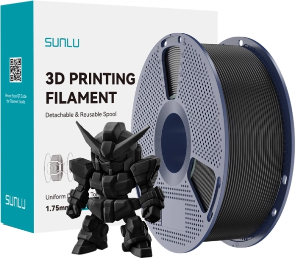 Sunlu PLA+ 2.0 černý filament