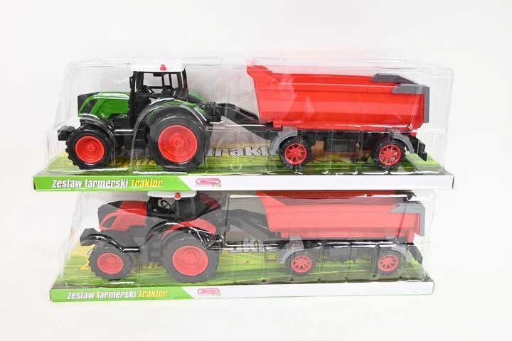 Traktor s přívěsem
