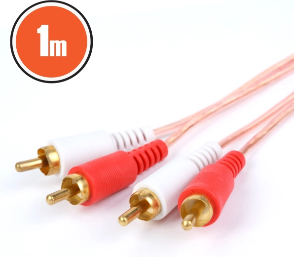 RCA audio kabel 1 m