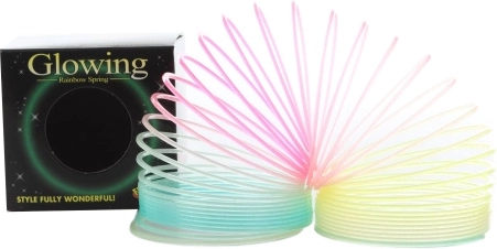 Svítící pružina do ruky