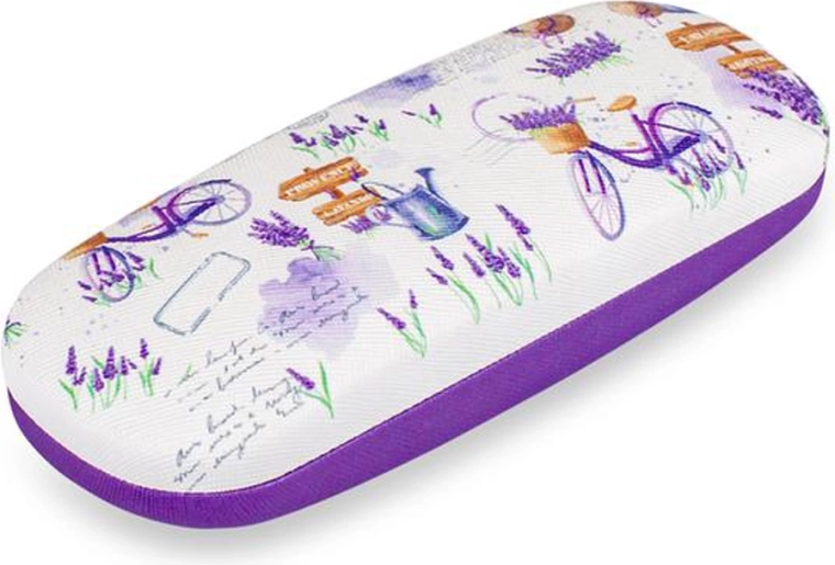 Pouzdro na brýle Nová levandule 16,5 × 6,5 cm