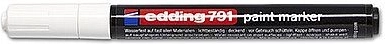 Lakový popisovač bílý Edding 791