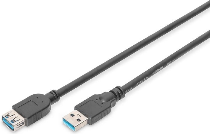 Prodlužovací kabel USB 3.1 Gen 1 SuperSpeed 5 Gbps USB-A (samec/samice) 3 m černý