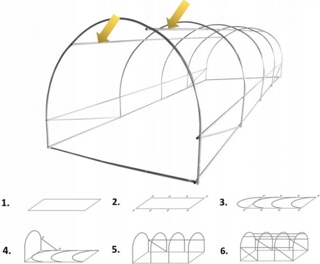 Pevná pozinkovaná konstrukce