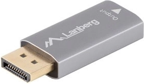 Adapter DisplayPort na HDMI 4K stříbrný