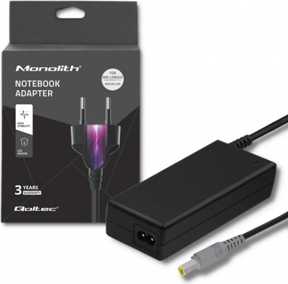 síťový adaptér pro lenovo 90 w, 20 v, 4.5 a, konektor 7.9 × 5.5 mm s pinem