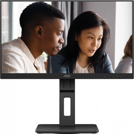 Monitor AOC 21,5" VA s pivotem, HDMI/DP a reproduktory