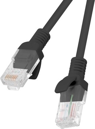 Patch kabel Cat6 UTP 0,5 m – černý