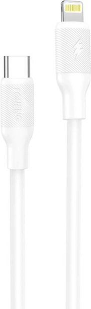 USB kabel Lightning Foneng X80, 27W, 1m bílý
