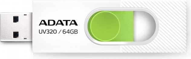 Pendrive UV320 64GB USB3.2 bílo-zelený