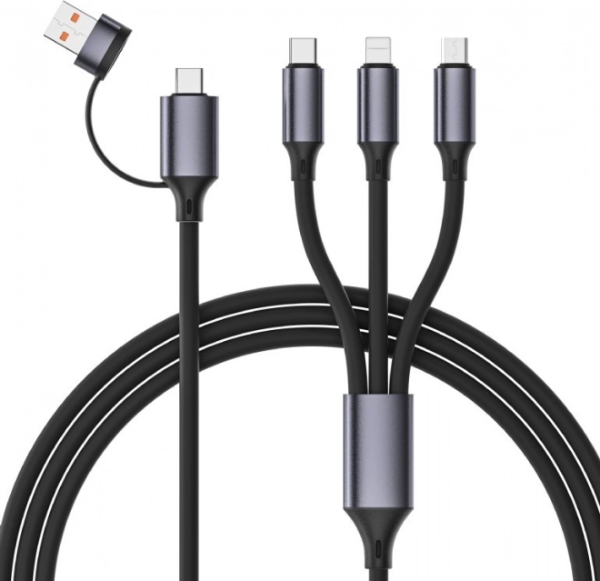 Univerzální nabíjecí kabel 4v1 usb 1,5 m