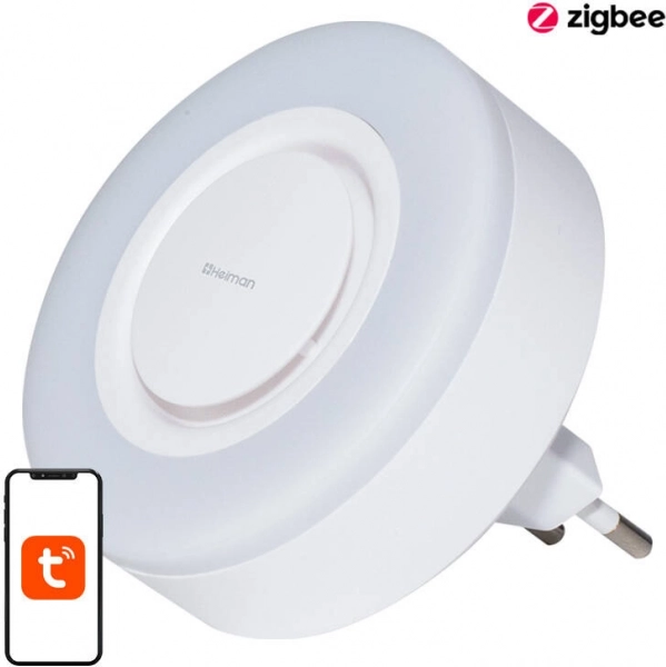 Heiman chytrý Zigbee zesilovač signálu s nočním světlem