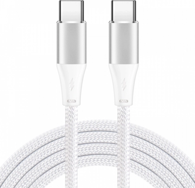 Kabel typu C IKUTC1W 1M Bílá