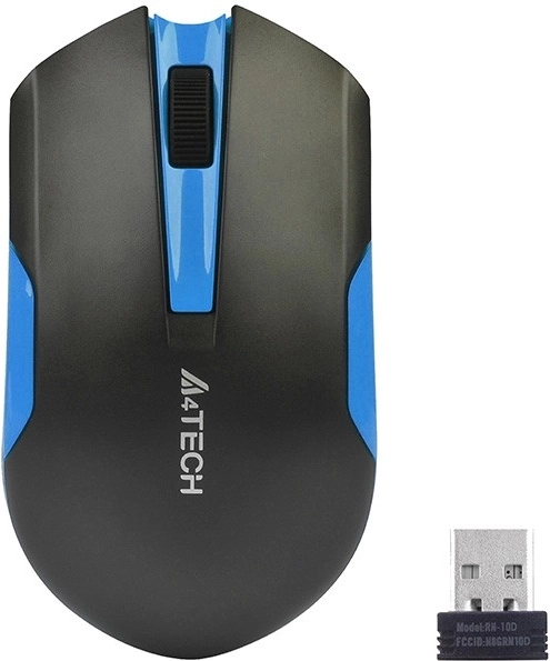 Bezdrátová myš A4TECH V-Track G3-200N černo-modrá