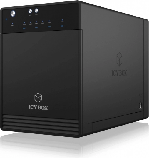Externí skříň USB‑C 3.1 pro 4 disky 2,5"/3,5"
