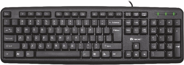 Klávesnice Tracer Maverick Black USB