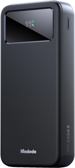 Power banka Mcdodo s digitálním displejem 20000mAh, černá